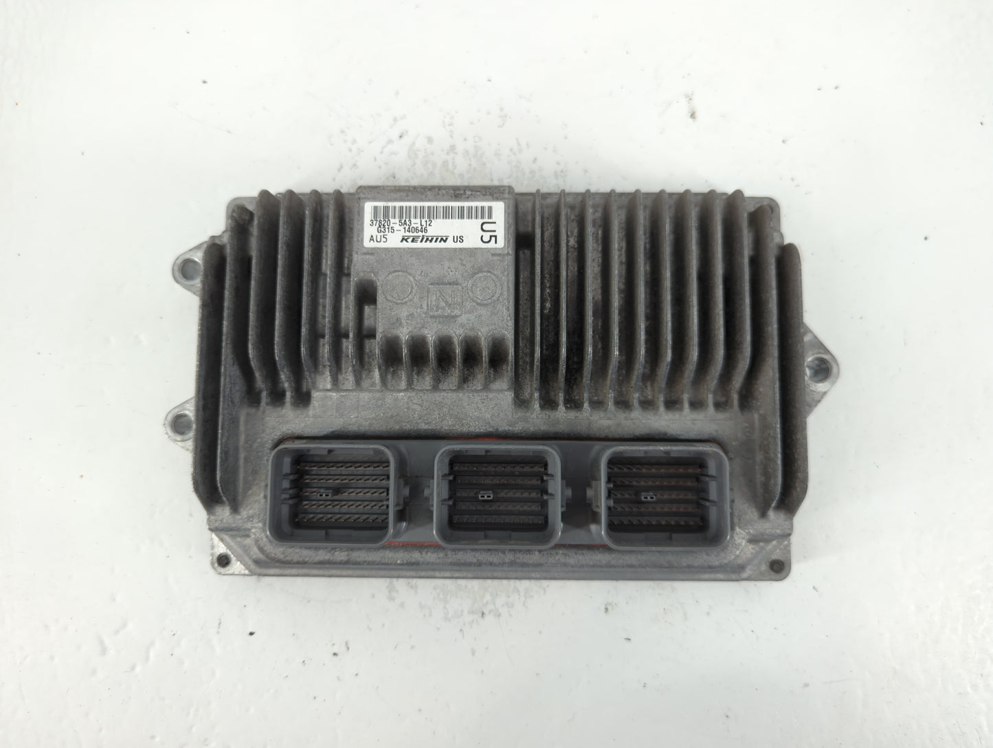 2014 Honda Accord PCM Engine Control Computer ECU ECM PCU OEM P/N:37820-5A3-L12 Fits OEM Used Auto Parts - Oemusedautoparts1