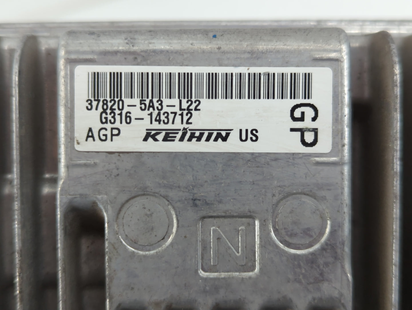 2014 Honda Accord PCM Engine Control Computer ECU ECM PCU OEM P/N:G316-143712 37820-5A3-L22 Fits OEM Used Auto Parts - Oemus