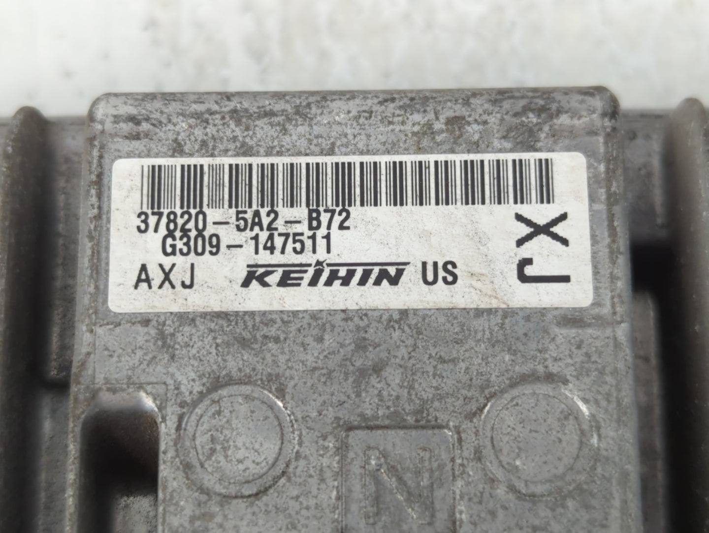 2014 Honda Accord PCM Engine Control Computer ECU ECM PCU OEM P/N:37820-5A2-B72 G309-147511 Fits OEM Used Auto Parts - Oemus