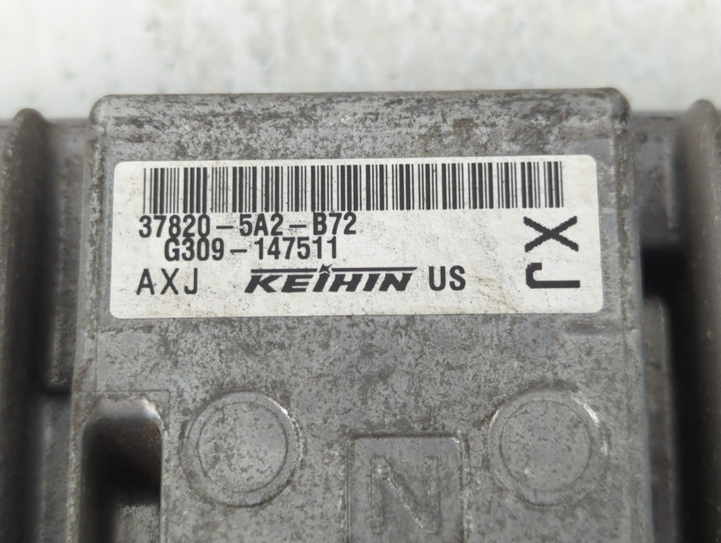 2014 Honda Accord PCM Engine Control Computer ECU ECM PCU OEM P/N:37820-5A2-B72 G309-147511 Fits OEM Used Auto Parts - Oemus