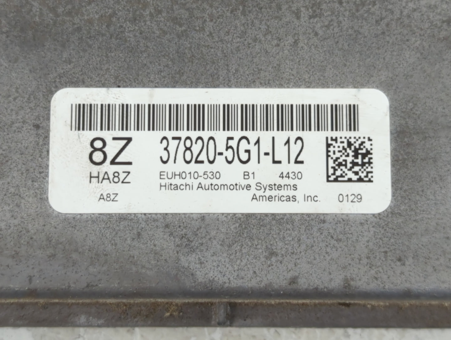 2014-2015 Honda Accord PCM Engine Control Computer ECU ECM PCU OEM P/N:37820-5G1-L12 Fits Fits 2014 2015 OEM Used Auto Parts