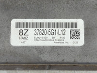 2014-2015 Honda Accord PCM Engine Control Computer ECU ECM PCU OEM P/N:37820-5G1-L12 Fits Fits 2014 2015 OEM Used Auto Parts