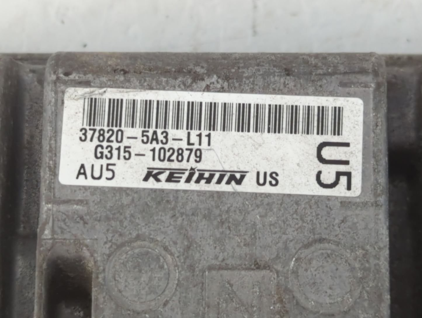 2014 Honda Accord PCM Engine Control Computer ECU ECM PCU OEM P/N:37820-5A3-L11 Fits OEM Used Auto Parts - Oemusedautoparts1