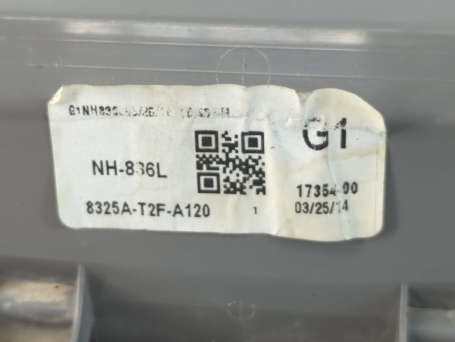 2014 Honda Accord Overhead Roof Console 838909 - Oemusedautoparts1.com