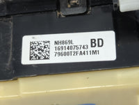2013-2015 Honda Accord Climate Control Module Temperature AC/Heater Replacement P/N:79600T2FA411M1 Fits Fits 2013 2014 2015 