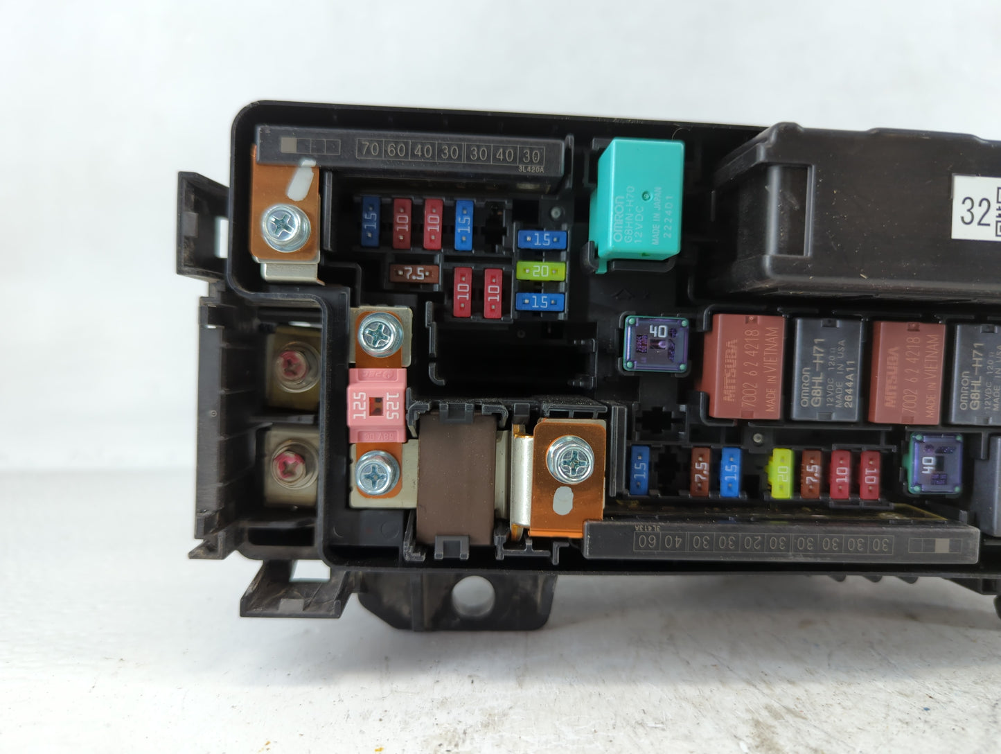 2013-2017 Honda Accord Fusebox Fuse Box Panel Relay Module P/N:03E420447 423120979620 Fits Fits 2013 2014 2015 2016 2017 OEM