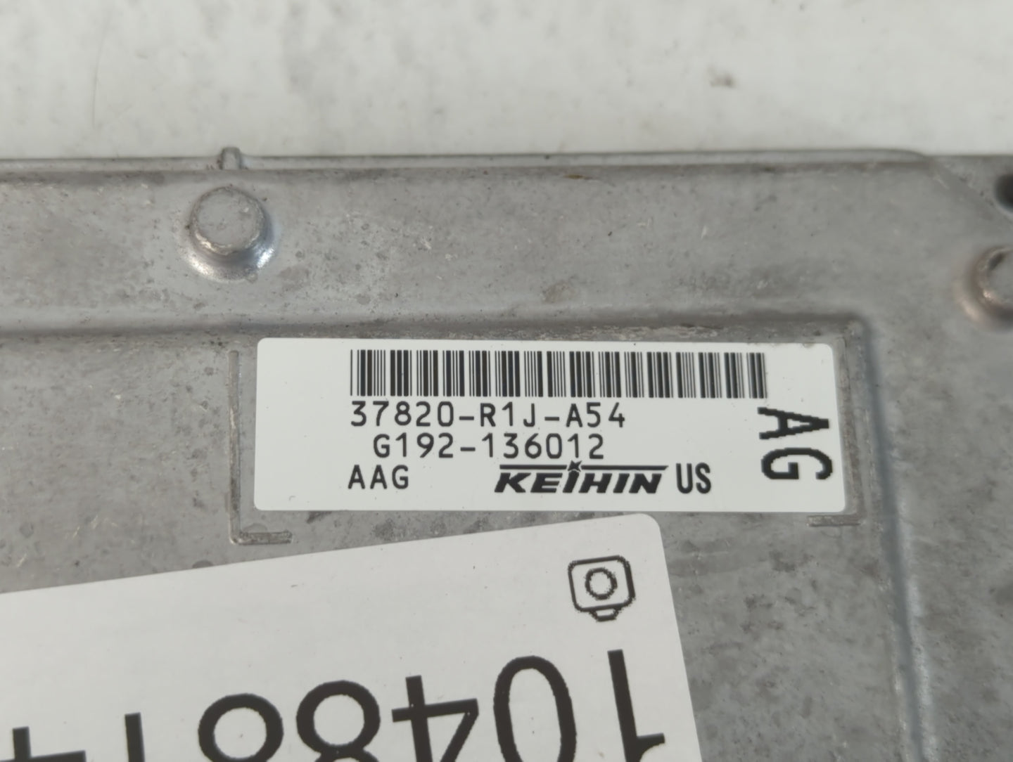 2014-2015 Honda Civic PCM Engine Control Computer ECU ECM PCU OEM P/N:37820-R1J-A54 Fits Fits 2014 2015 OEM Used Auto Parts 