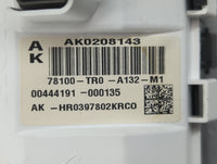 2014-2015 Honda Civic Information Display Screen 1092438 - Oemusedautoparts1.com