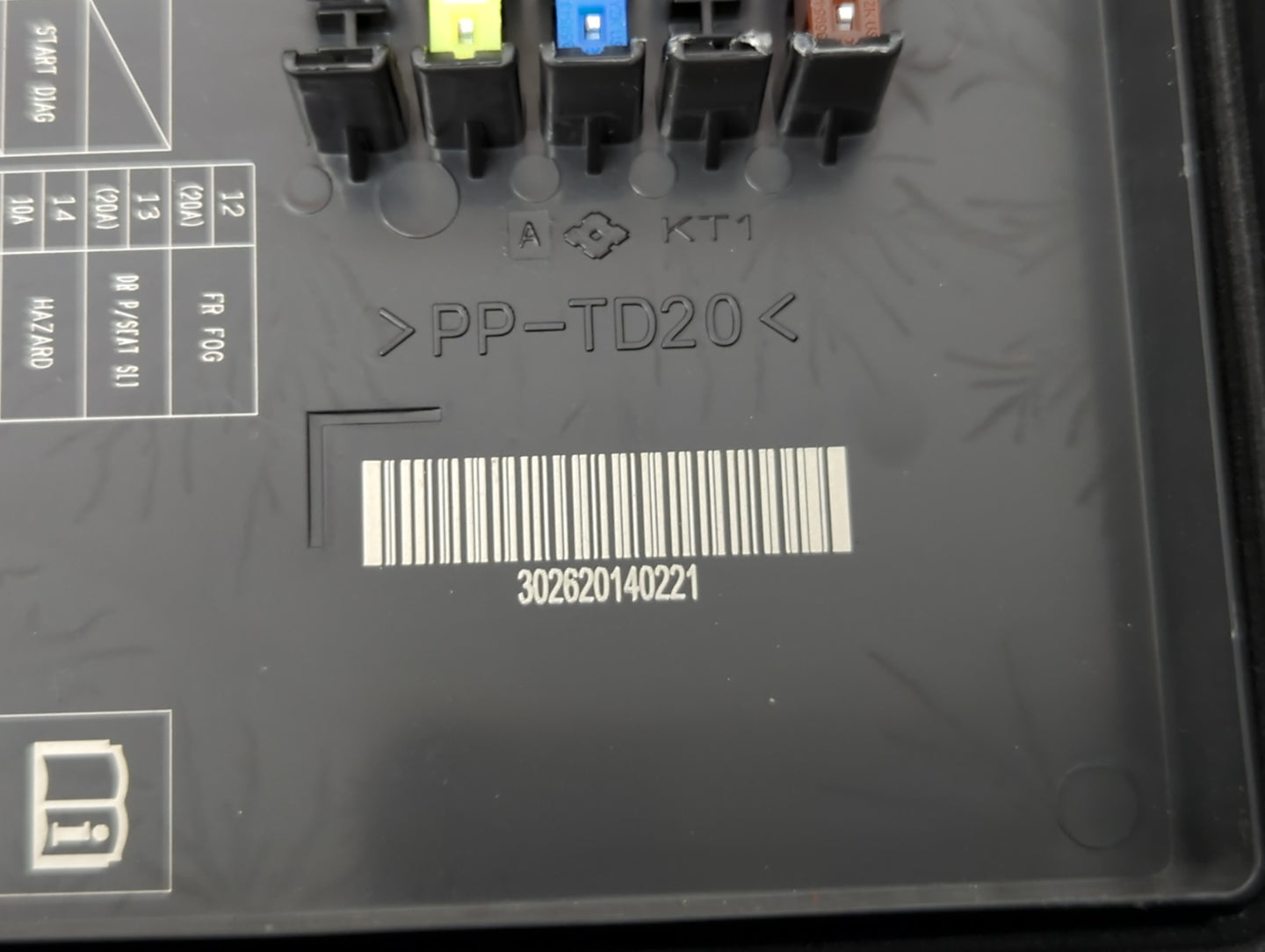 2012-2015 Honda Civic Fusebox Fuse Box Panel Relay Module Fits Fits 2012 2013 2014 2015 OEM Used Auto Parts - Oemusedautopar