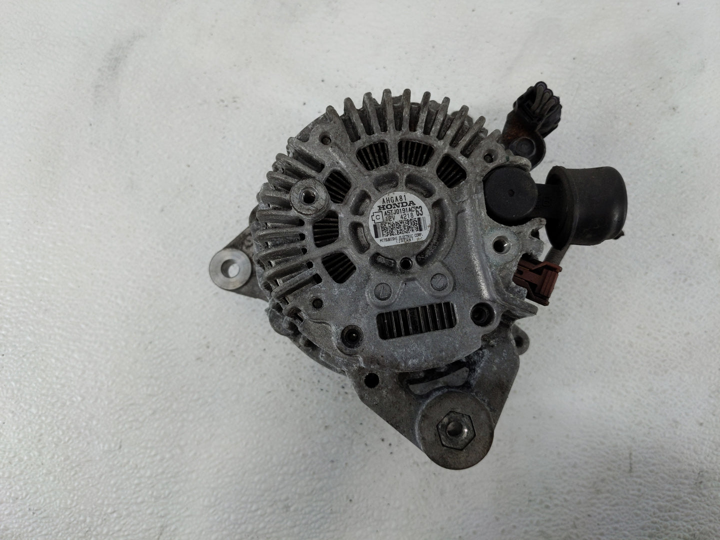 2012-2015 Honda Civic Alternator Replacement Generator Charging Assembly Engine OEM P/N:A5TJ0191AC Fits OEM Used Auto Parts 