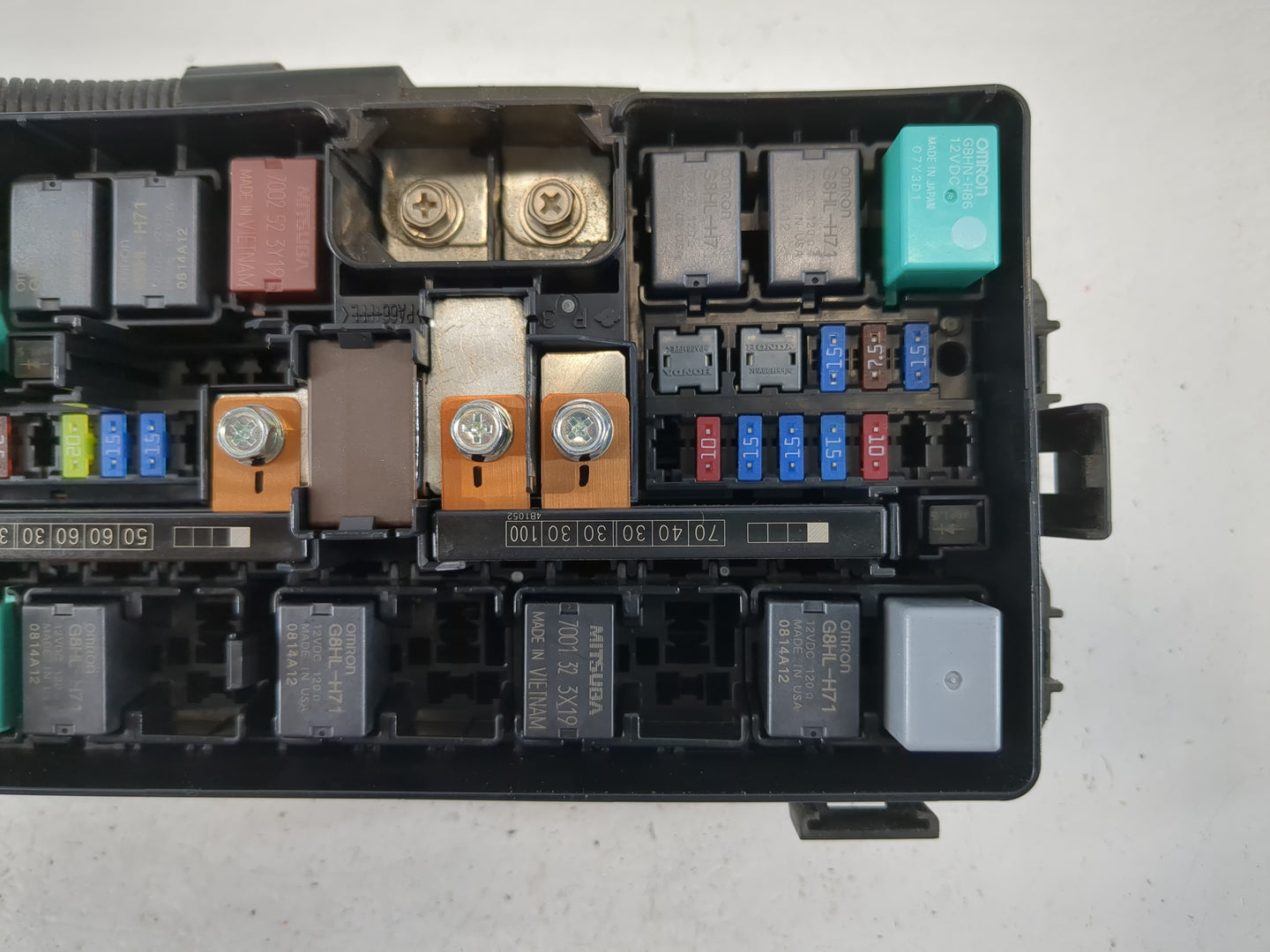 2012-2015 Honda Civic Fusebox Fuse Box Panel Relay Module P/N:TR0 A012 Fits Fits 2012 2013 2014 2015 OEM Used Auto Parts - O