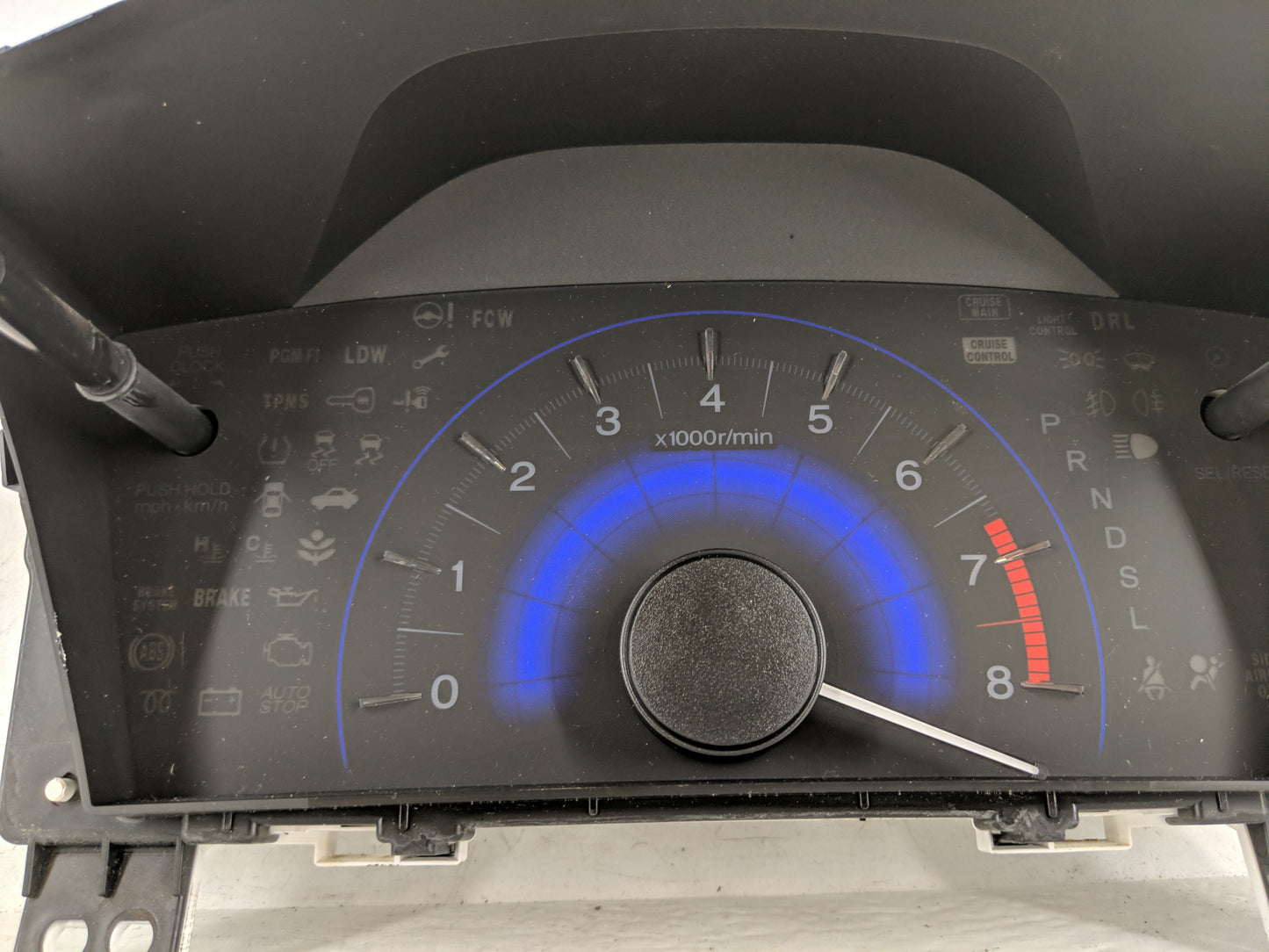 2014-2015 Honda Civic Instrument Cluster Speedometer Gauges P/N:78200-TR3-A211-M1 Fits Fits 2014 2015 OEM Used Auto Parts - 