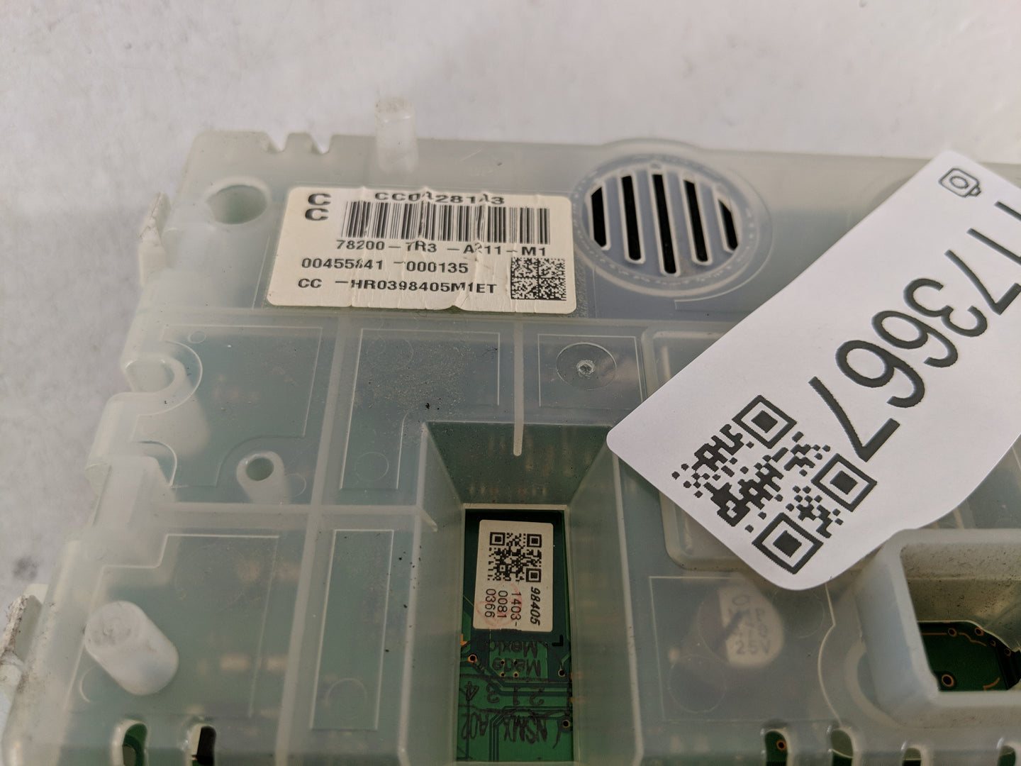 2014-2015 Honda Civic Instrument Cluster Speedometer Gauges P/N:78200-TR3-A211-M1 Fits Fits 2014 2015 OEM Used Auto Parts - 