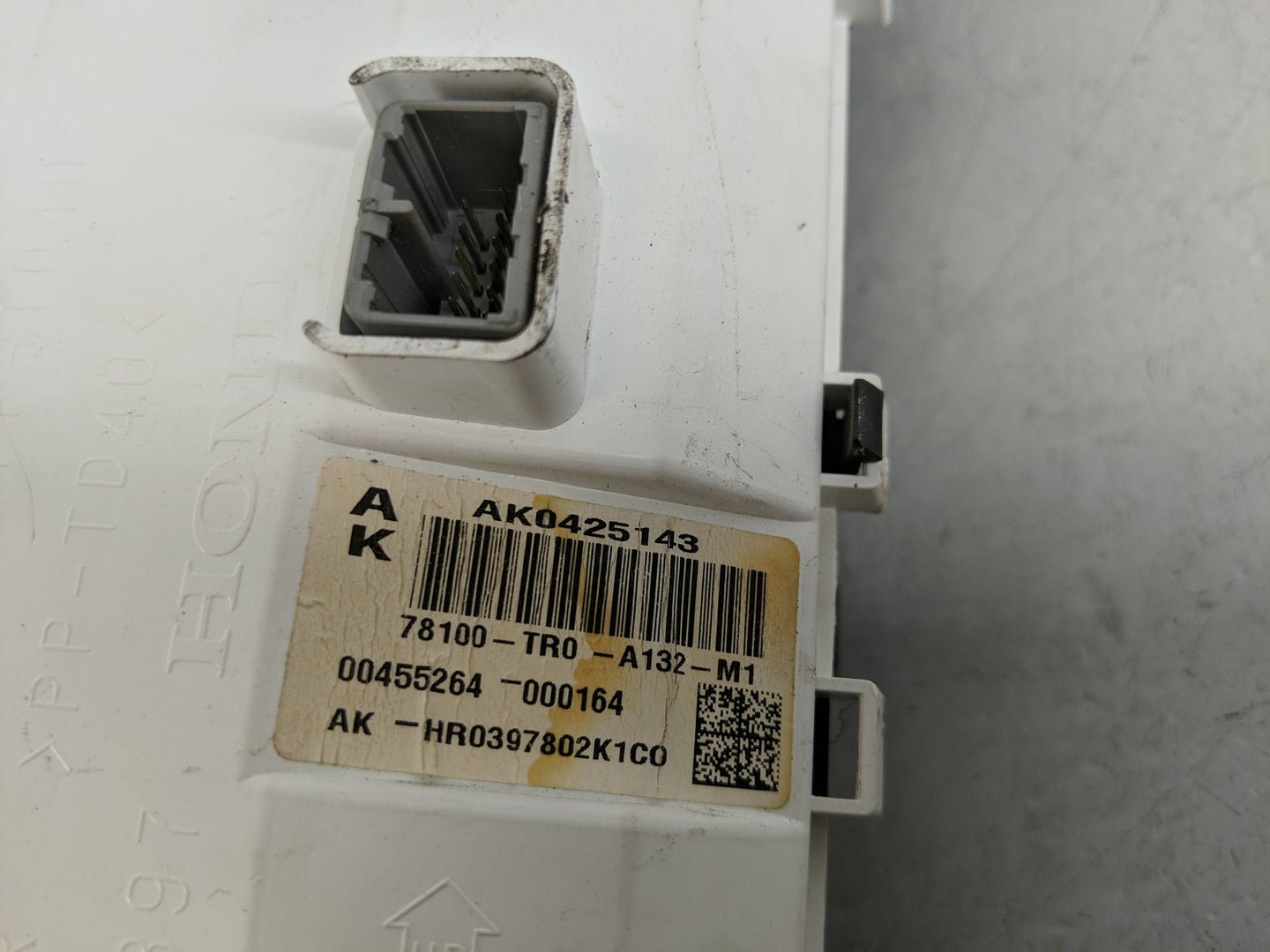 2012-2015 Honda Civic Instrument Cluster Speedometer Gauges P/N:78100-TR0-A132-M1 Fits Fits 2012 2013 2014 2015 OEM Used Aut