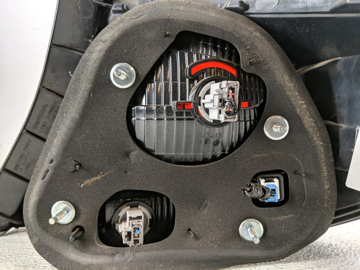 2013-2015 Honda Civic Tail Light Assembly Driver Left OEM Fits Fits 2013 2014 2015 OEM Used Auto Parts - Oemusedautoparts1.c