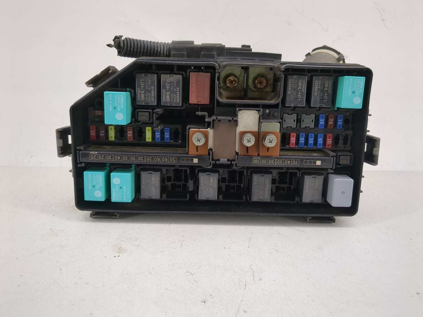 2012-2015 Honda Civic Fusebox Fuse Box Panel Relay Module P/N:TRO A012 Fits Fits 2012 2013 2014 2015 OEM Used Auto Parts - O