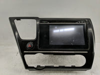 2014 Honda Civic Radio AM FM Cd Player Receiver Replacement P/N:39100-TR6-A51-M1 Fits OEM Used Auto Parts - Oemusedautoparts
