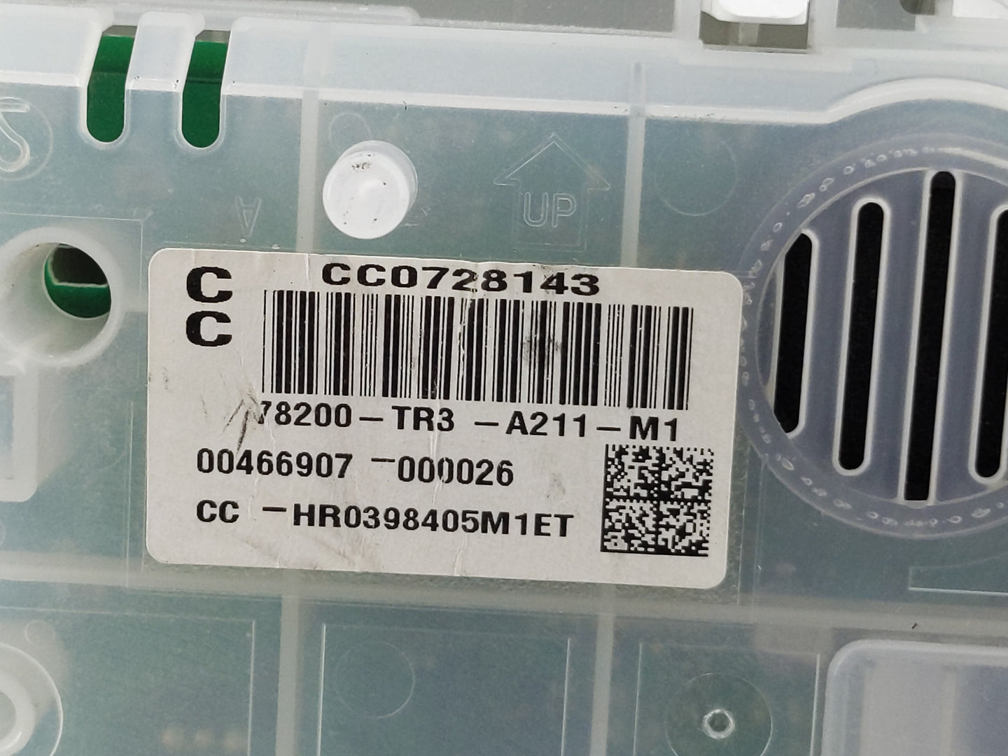 2014-2015 Honda Civic Instrument Cluster Speedometer Gauges P/N:78200-TR3-A211-M1 Fits Fits 2014 2015 OEM Used Auto Parts - 