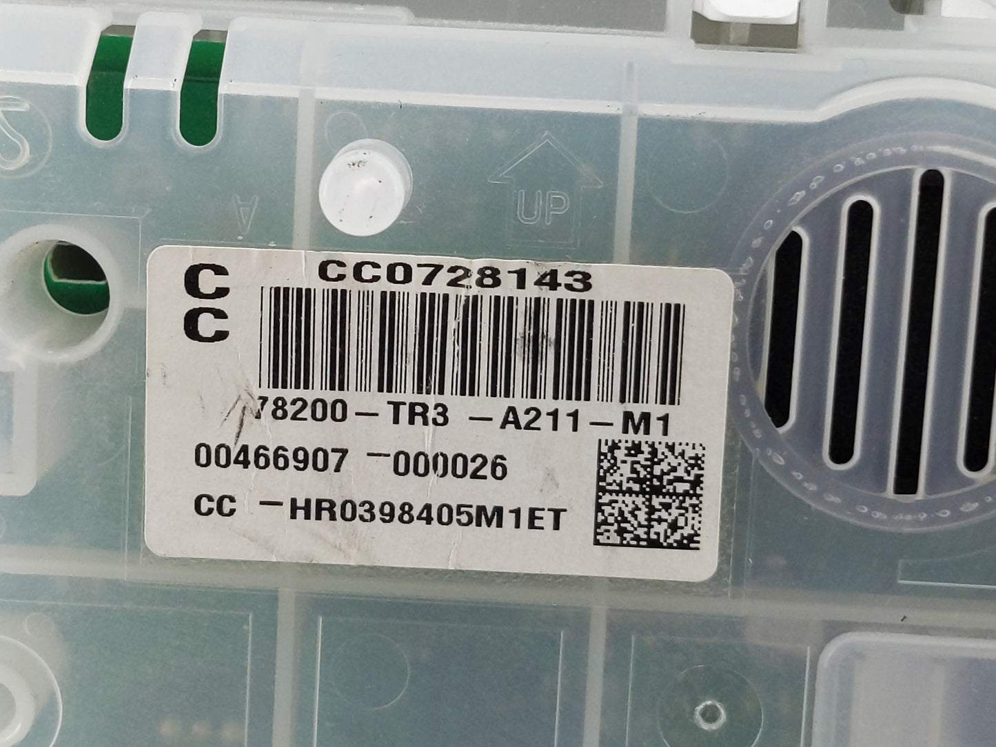 2014-2015 Honda Civic Instrument Cluster Speedometer Gauges P/N:78200-TR3-A211-M1 Fits Fits 2014 2015 OEM Used Auto Parts - 