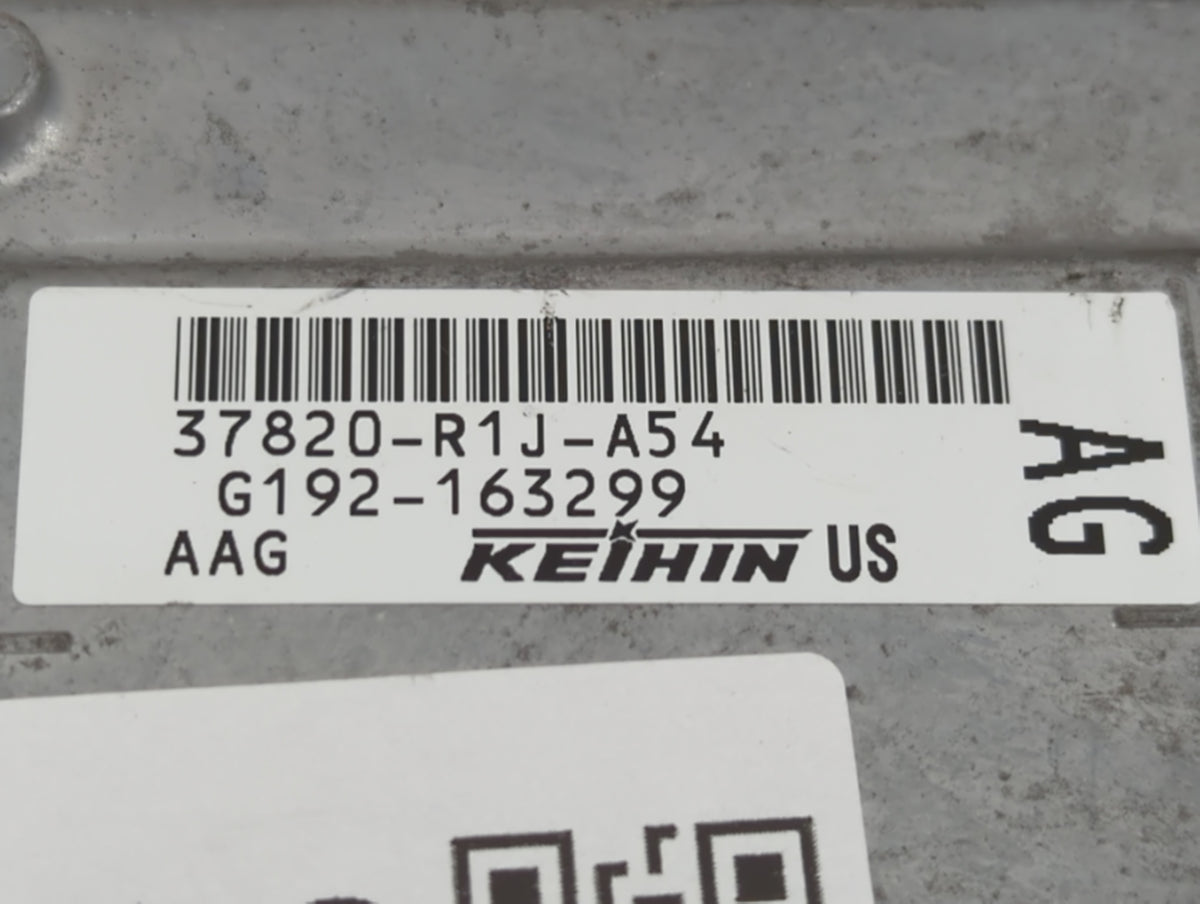 2014-2015 Honda Civic PCM Engine Control Computer ECU ECM PCU OEM P/N:G192-163299 37820-R1J-A64 Fits 2014 2015 OEM Used Auto