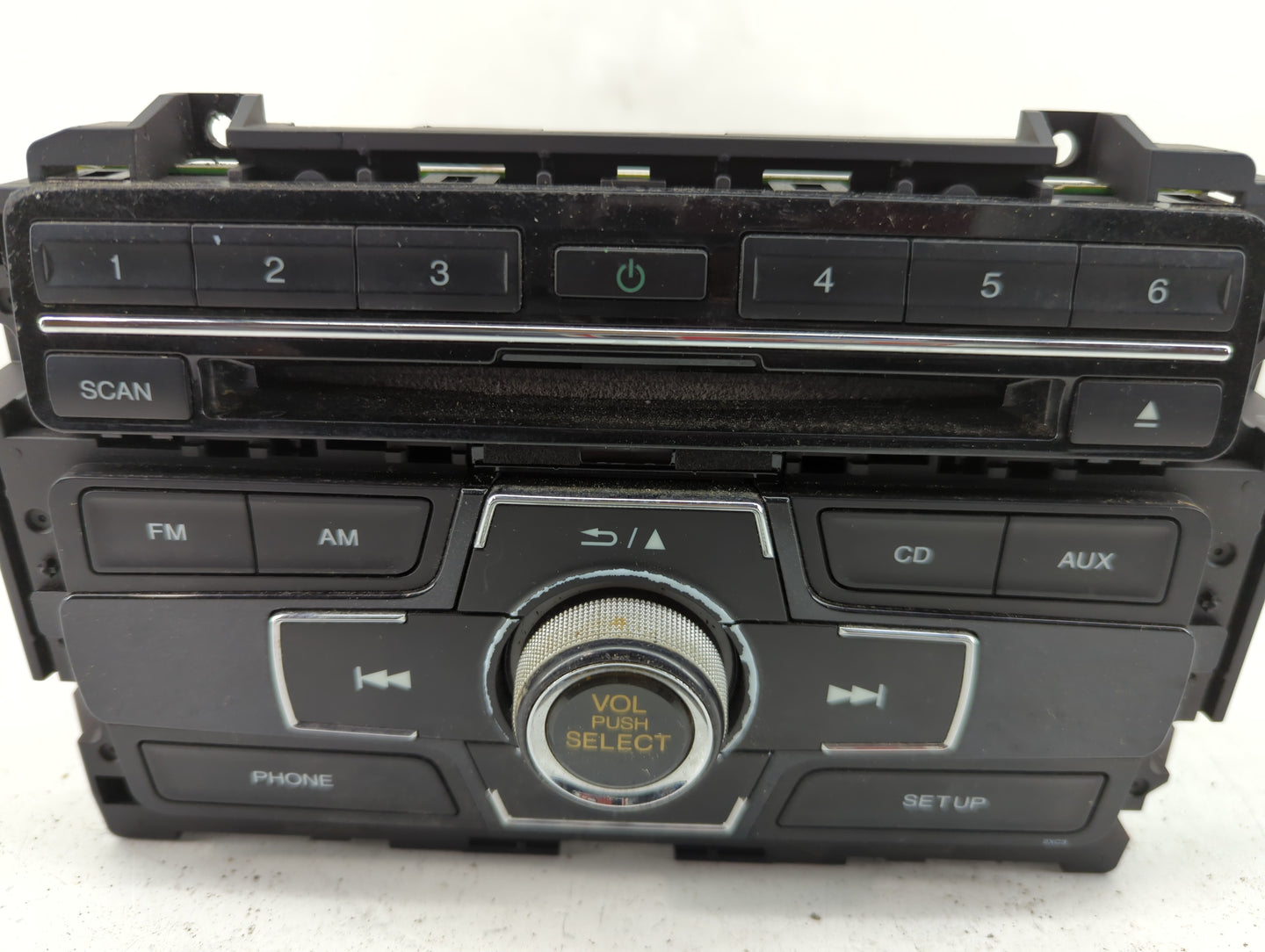 2013-2015 Honda Civic Radio AM FM Cd Player Receiver Replacement P/N:39100-TR3-A314-M1 Fits Fits 2013 2014 2015 OEM Used Aut