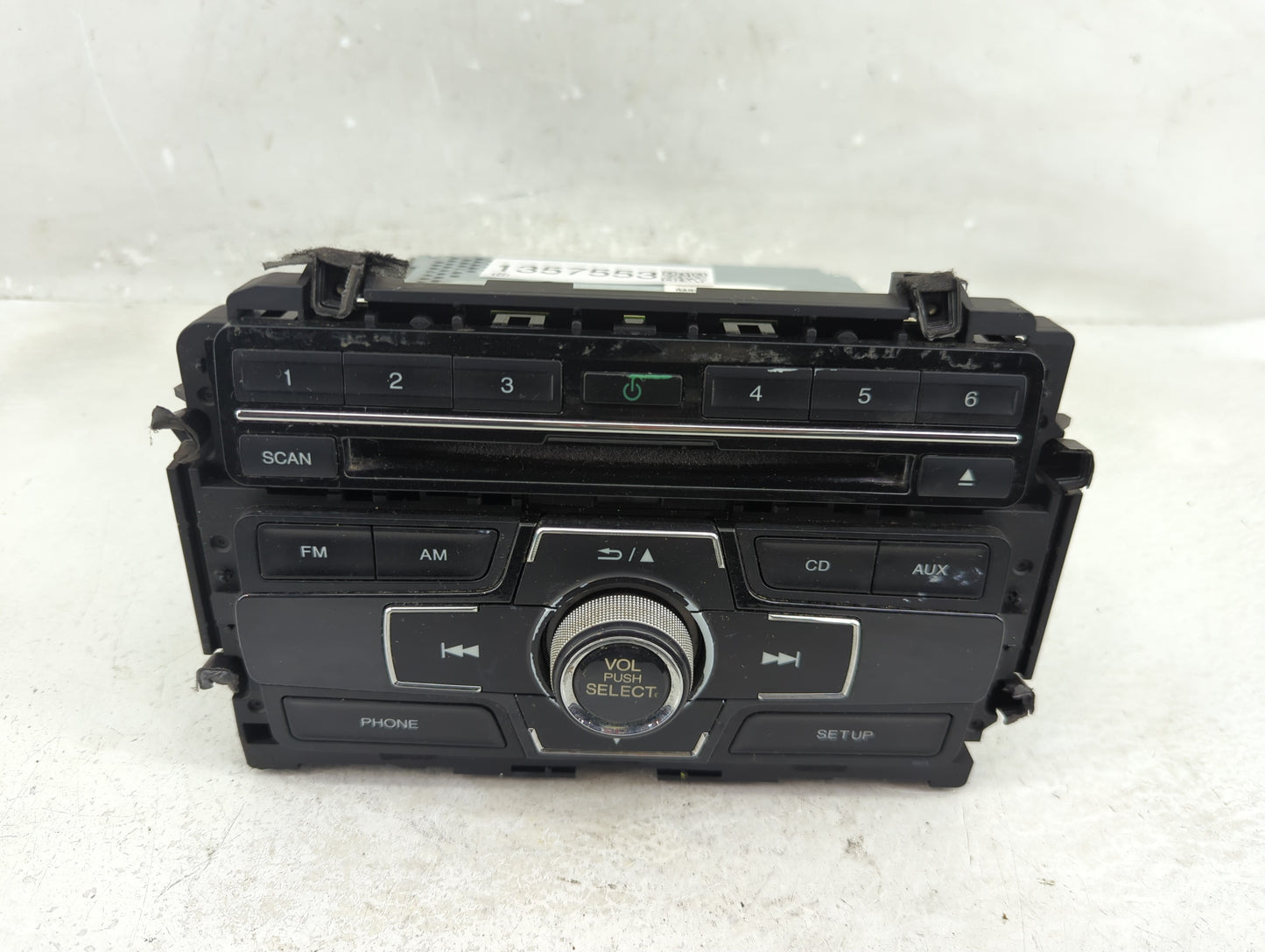 2014-2015 Honda Civic Radio AM FM Cd Player Receiver Replacement P/N:39100-TR3-A314-M1 Fits Fits 2014 2015 OEM Used Auto Par