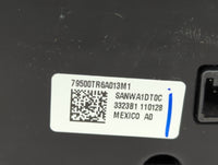 2013-2015 Honda Civic Climate Control Module Temperature AC/Heater Replacement P/N:79500TR6A013M1 Fits Fits 2013 2014 2015 O