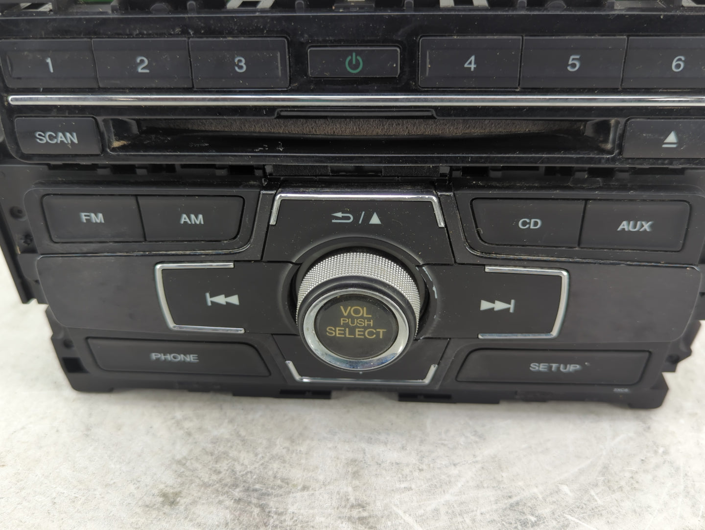 2013-2015 Honda Civic Radio AM FM Cd Player Receiver Replacement P/N:39100-TS8-L314-M1 Fits Fits 2013 2014 2015 OEM Used Aut