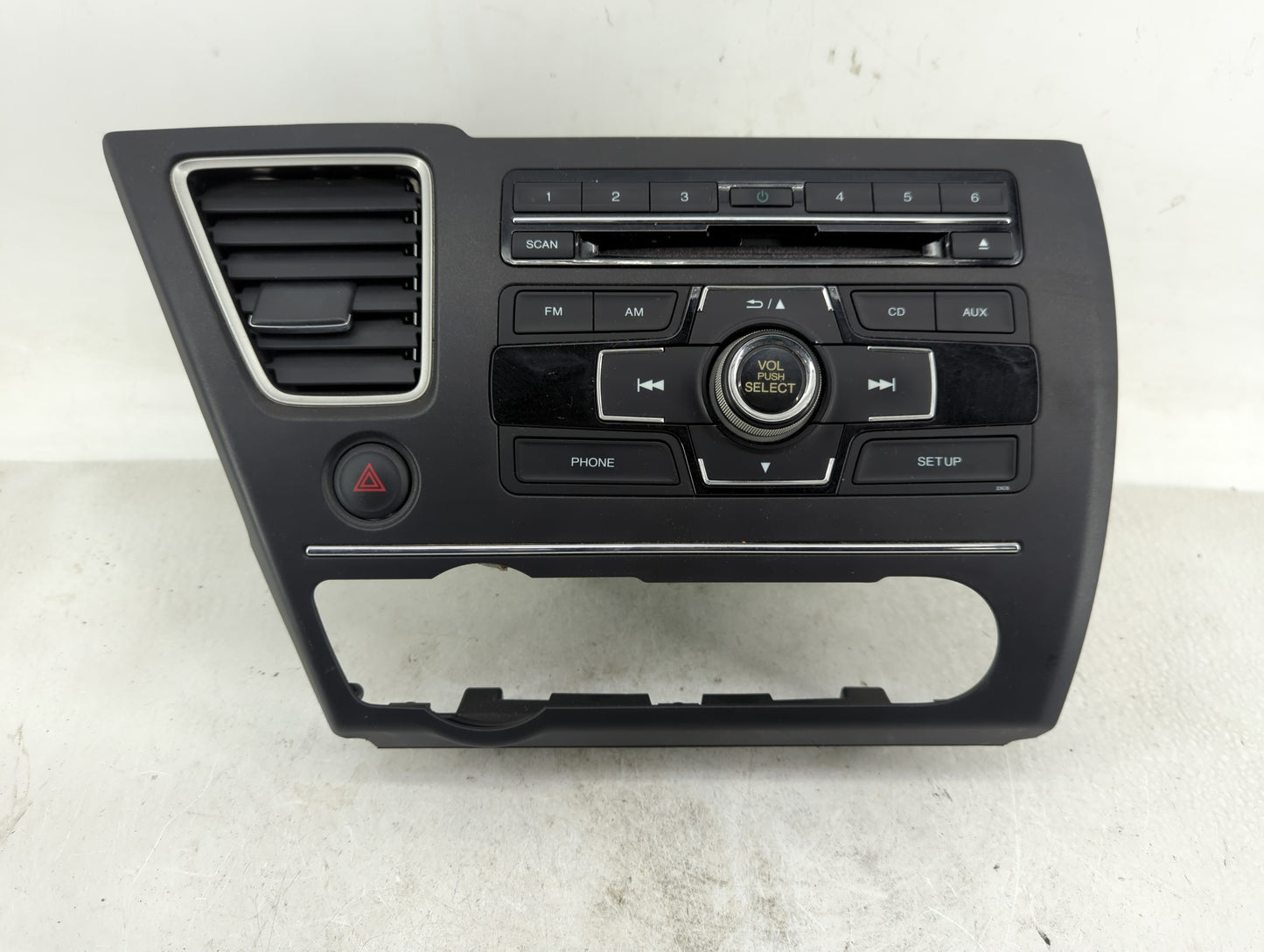 2013-2015 Honda Civic Radio AM FM Cd Player Receiver Replacement P/N:39100-TS8-L314-M1 Fits Fits 2013 2014 2015 OEM Used Aut