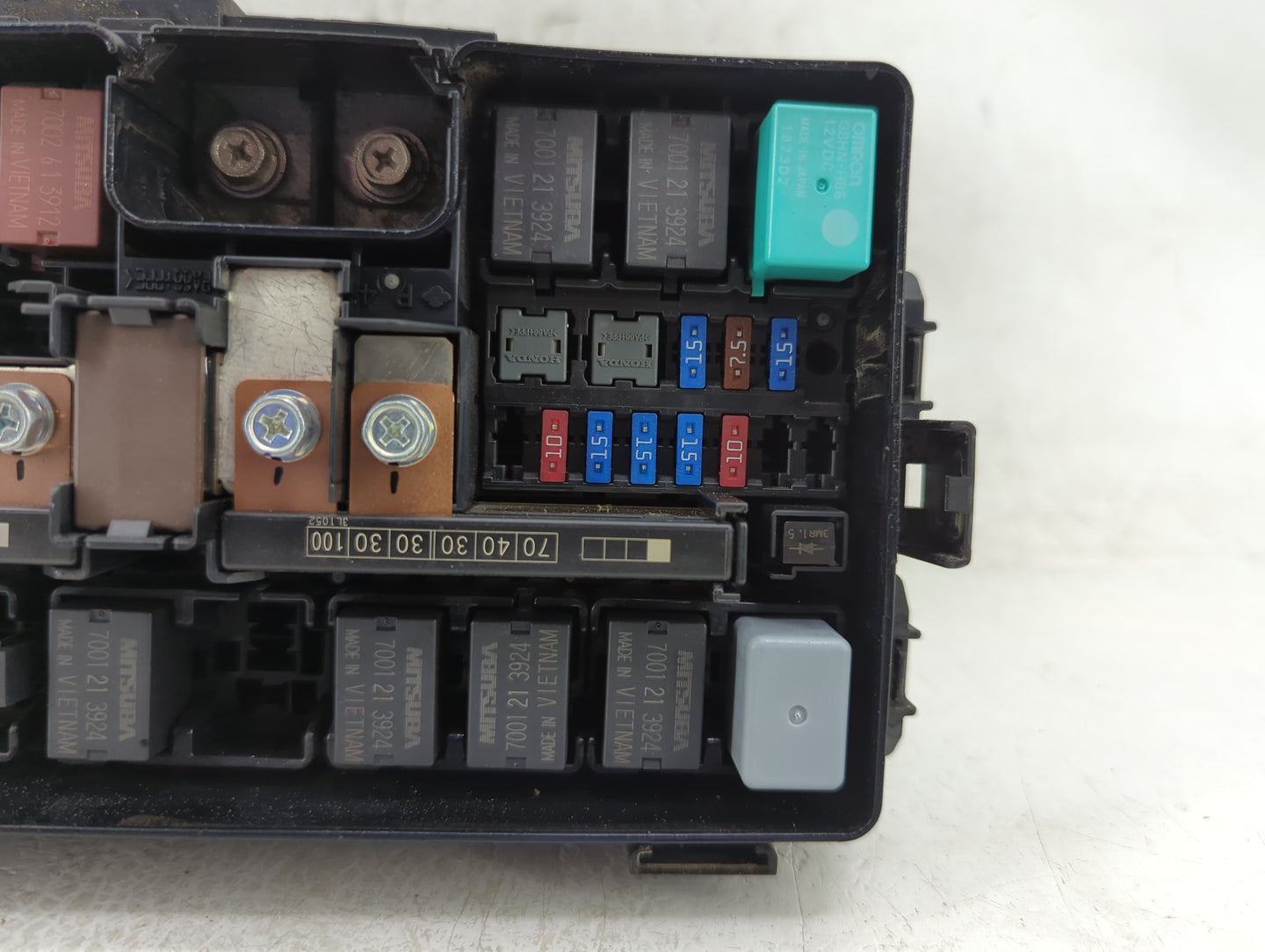 2012-2015 Honda Civic Fusebox Fuse Box Panel Relay Module P/N:TR0 A012 Fits Fits 2012 2013 2014 2015 OEM Used Auto Parts - O