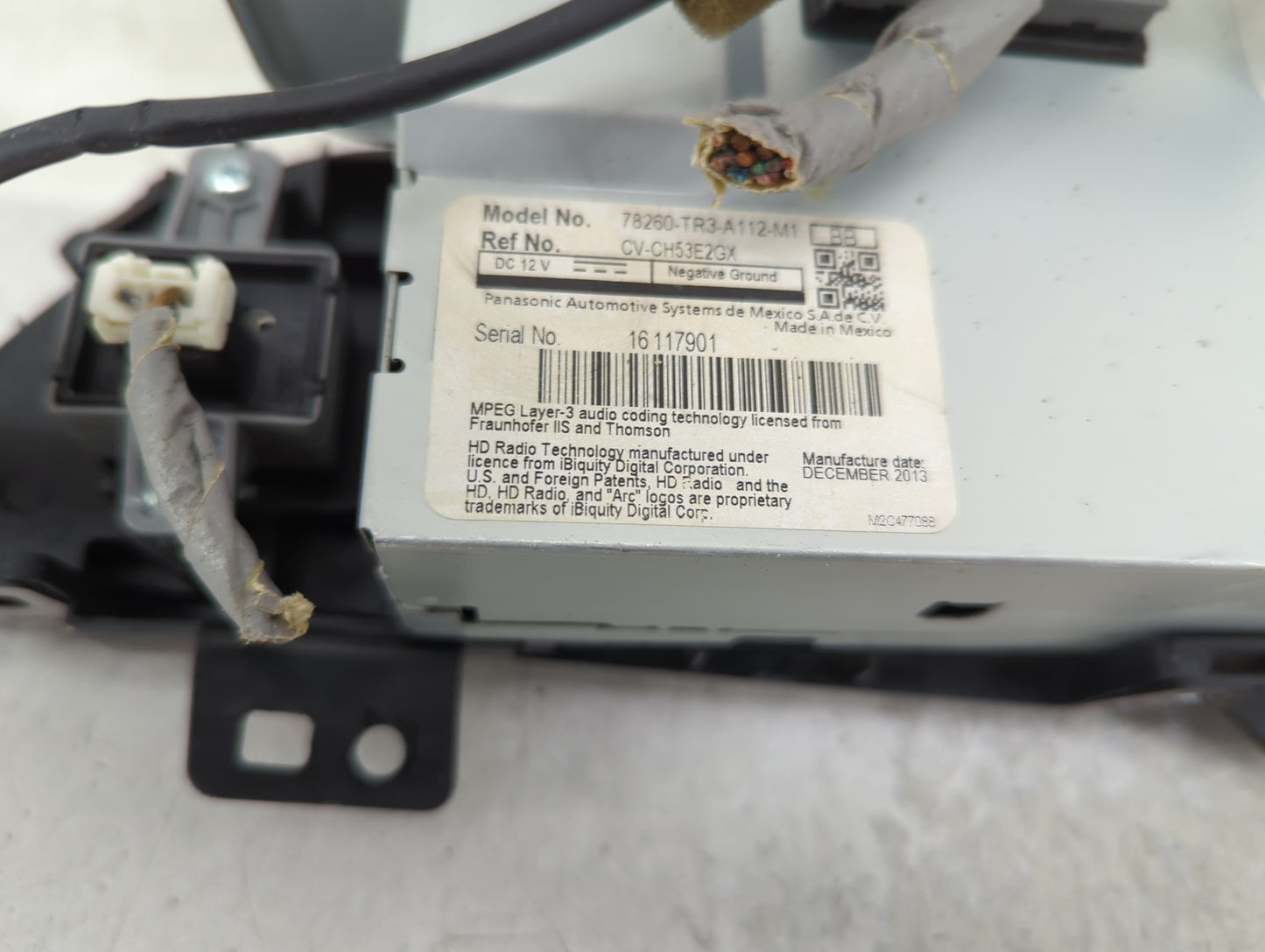 2014 Honda Civic Information Display Screen - Oemusedautoparts1.com