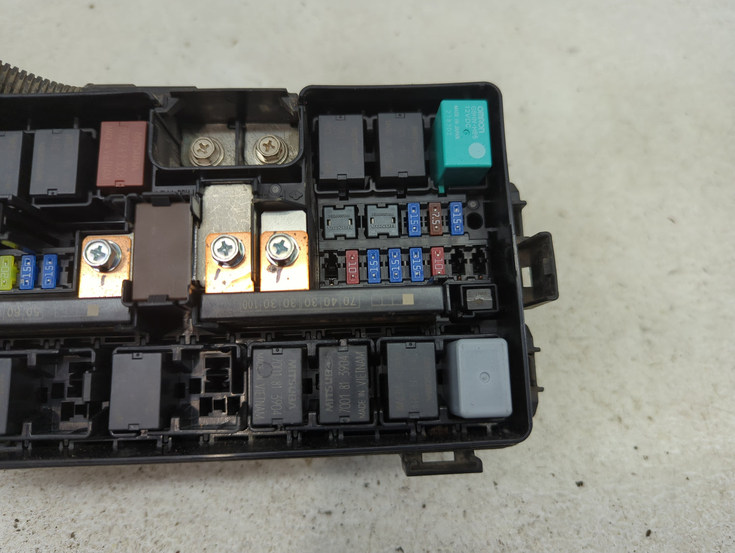 2012-2015 Honda Civic Fusebox Fuse Box Panel Relay Module Fits Fits 2012 2013 2014 2015 OEM Used Auto Parts - Oemusedautopar