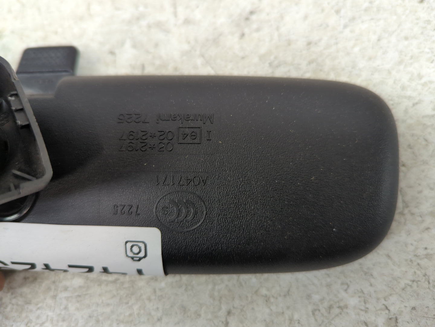 2012-2015 Honda Civic Interior Rear View Mirror Replacement OEM P/N:A047171 Murakami 7225 Fits OEM Used Auto Parts - Oemused