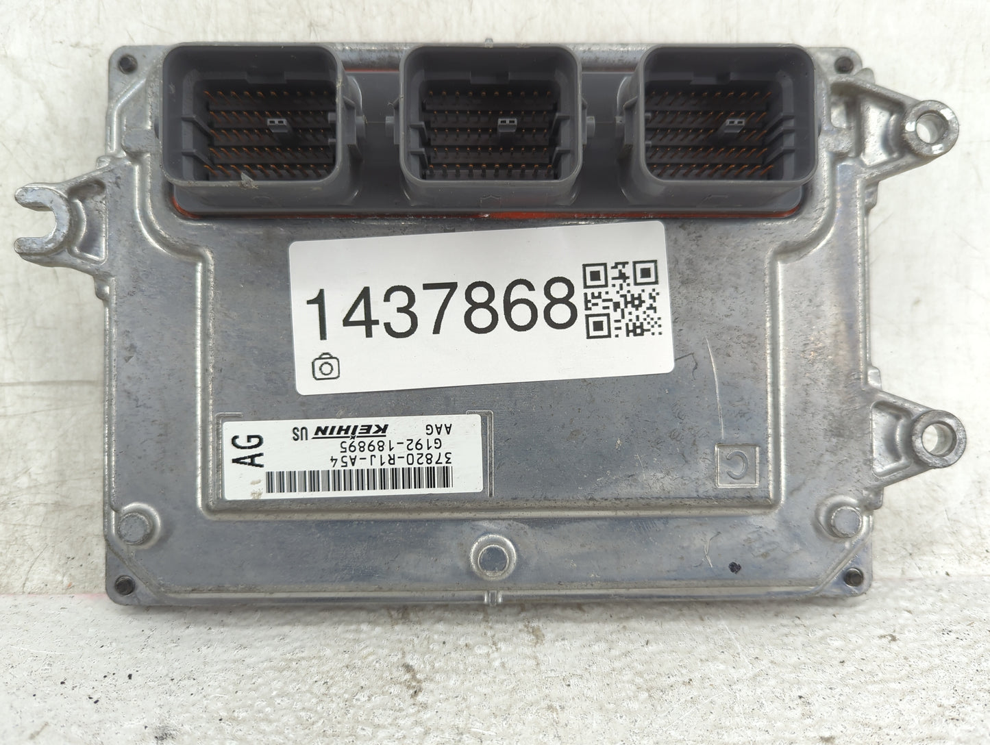 2014-2015 Honda Civic PCM Engine Control Computer ECU ECM PCU OEM P/N:37820-R1J-A54 G192-189895 Fits Fits 2014 2015 OEM Used