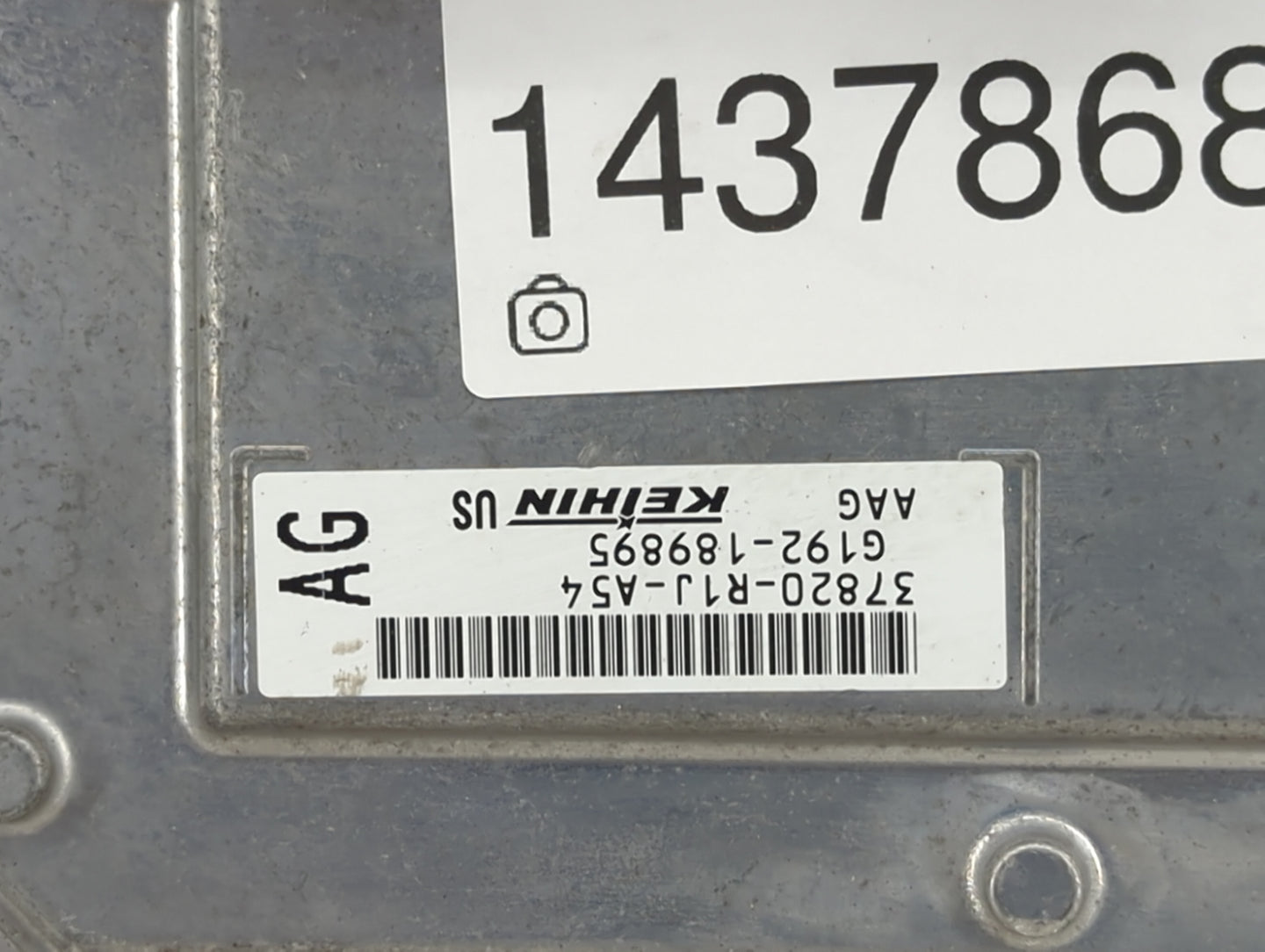 2014-2015 Honda Civic PCM Engine Control Computer ECU ECM PCU OEM P/N:37820-R1J-A54 G192-189895 Fits Fits 2014 2015 OEM Used