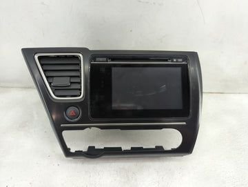 2014-2015 Honda Civic Radio AM FM Cd Player Receiver Replacement P/N:39100-TR6-A61-M1 NR-243UH, 4CCA0-T Fits Fits 2014 2015 
