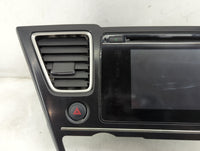 2014-2015 Honda Civic Radio AM FM Cd Player Receiver Replacement P/N:39100-TR6-A61-M1 NR-243UH, 4CCA0-T Fits Fits 2014 2015 