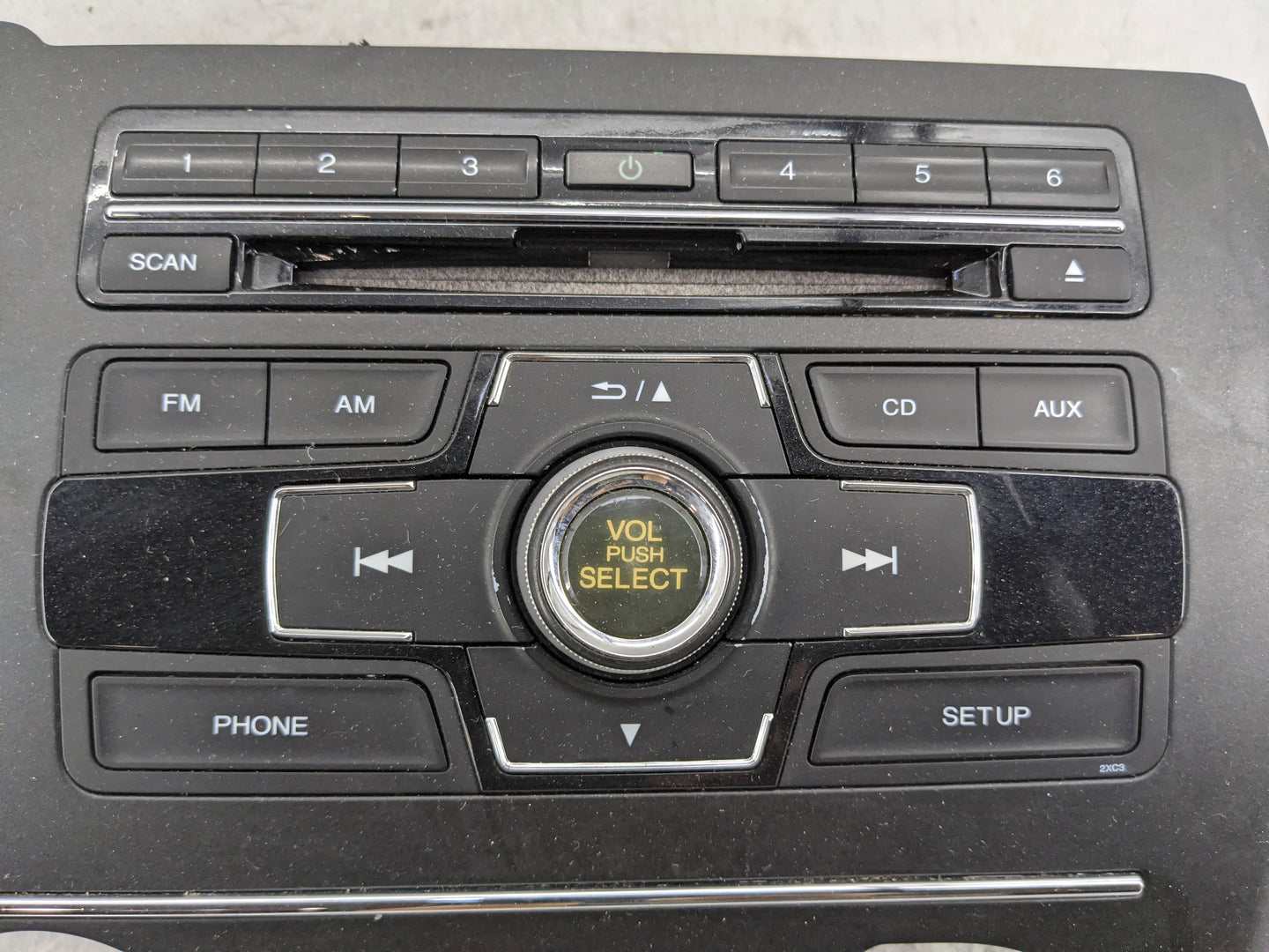 2013-2015 Honda Civic Radio AM FM Cd Player Receiver Replacement P/N:39100-TR3-A314-M1 MF643AG Fits Fits 2013 2014 2015 OEM 