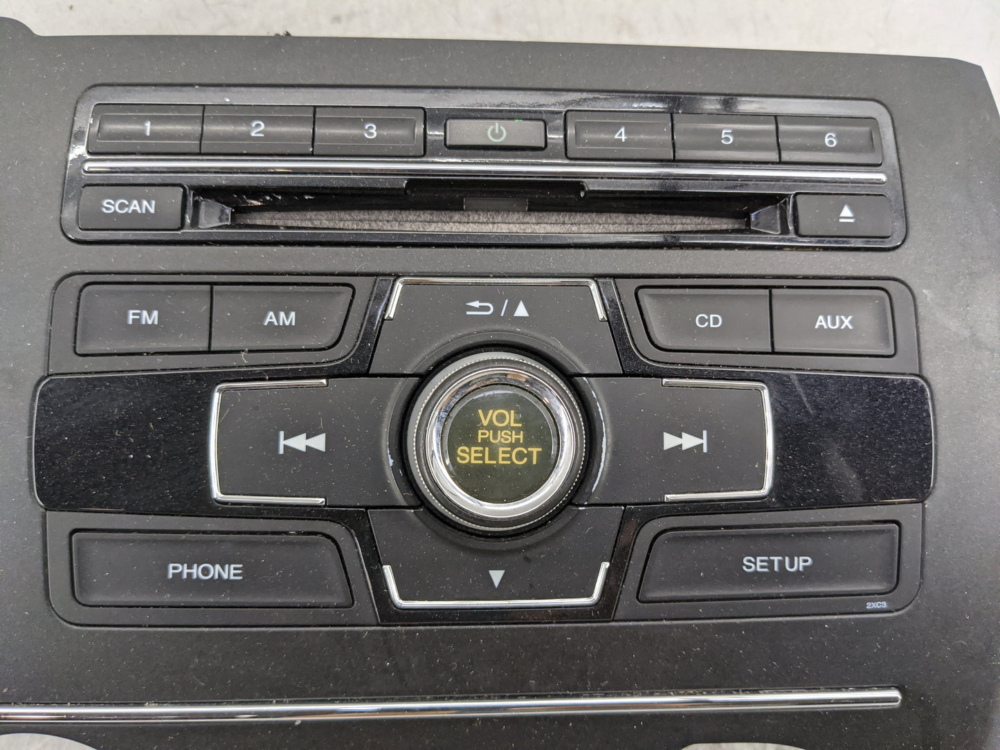 2013-2015 Honda Civic Radio AM FM Cd Player Receiver Replacement P/N:39100-TR3-A314-M1 MF643AG Fits Fits 2013 2014 2015 OEM 
