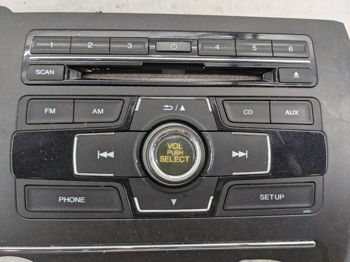 2013-2015 Honda Civic Radio AM FM Cd Player Receiver Replacement P/N:39100-TR3-A314-M1 MF643AG Fits 2013 2014 2015 OEM Used 