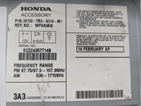 2013-2015 Honda Civic Radio AM FM Cd Player Receiver Replacement P/N:39100-TR3-A314-M1 MF643AG Fits Fits 2013 2014 2015 OEM 