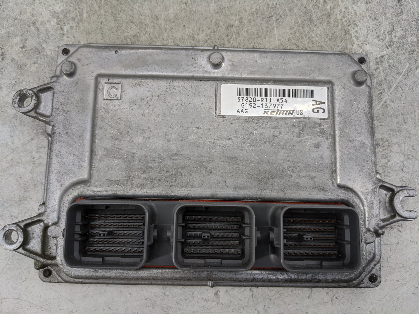 2014-2015 Honda Civic PCM Engine Control Computer ECU ECM PCU OEM P/N:37820-R1J-A54 Fits Fits 2014 2015 OEM Used Auto Parts 