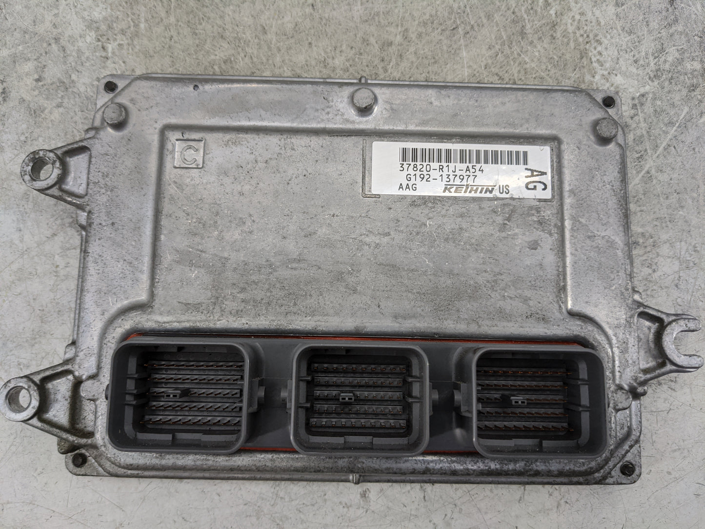 2014-2015 Honda Civic PCM Engine Control Computer ECU ECM PCU OEM P/N:37820-R1J-A54 Fits Fits 2014 2015 OEM Used Auto Parts 