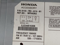 2013-2015 Honda Civic Radio AM FM Cd Player Receiver Replacement P/N:39100-TR3-A314-M1 MF643AG Fits Fits 2013 2014 2015 OEM 