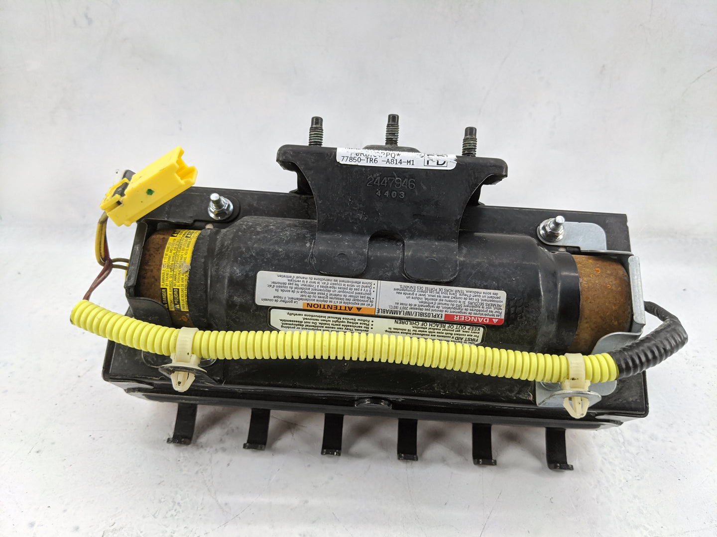 2013-2015 Honda Civic Air Bag Passenger Right Dashboard OEM P/N:77850-TR6-A814-M1 Fits Fits 2013 2014 2015 OEM Used Auto Par