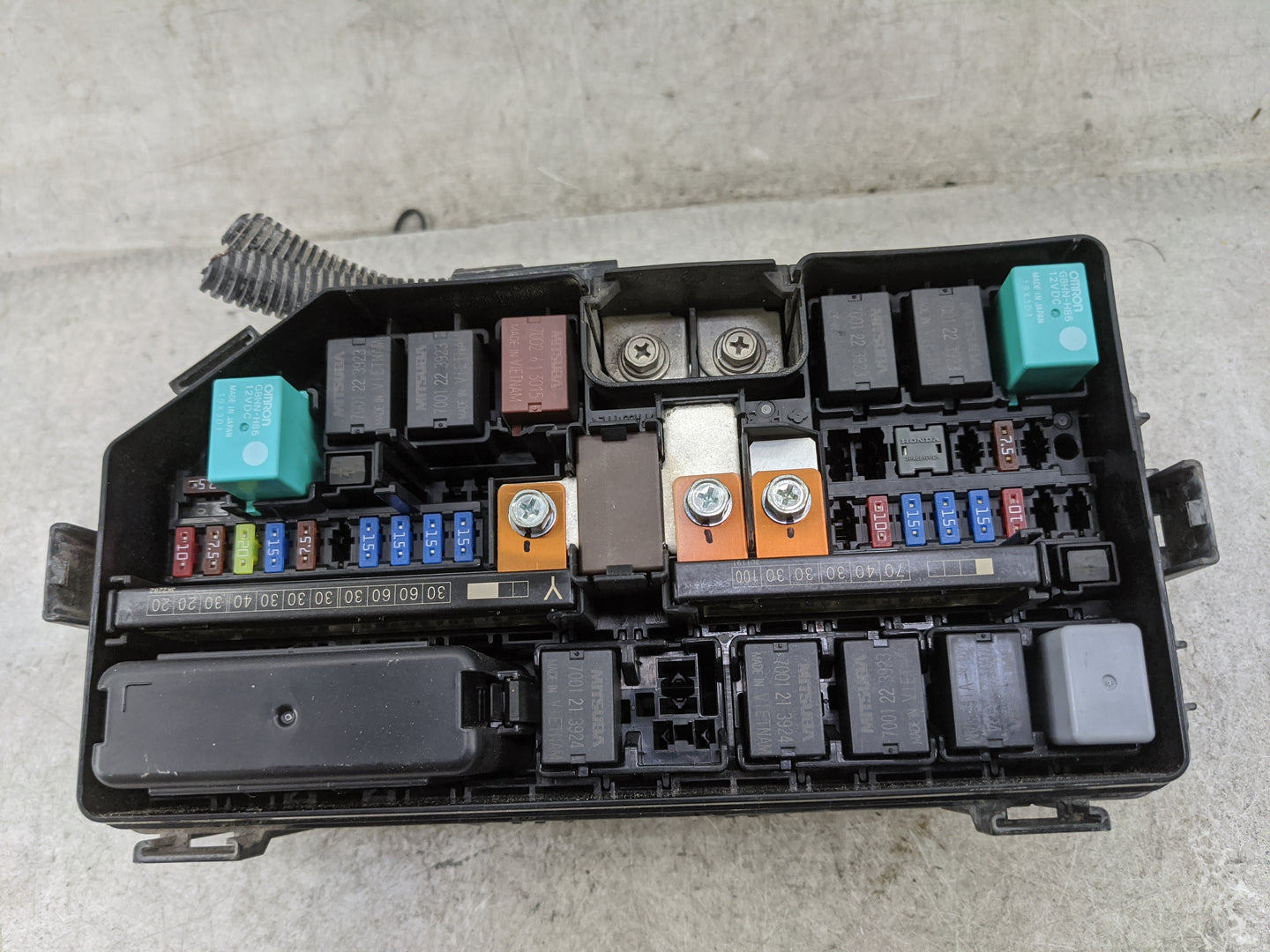 2012-2015 Honda Civic Fusebox Fuse Box Panel Relay Module P/N:TR0A012 Fits Fits 2012 2013 2014 2015 OEM Used Auto Parts - Oe
