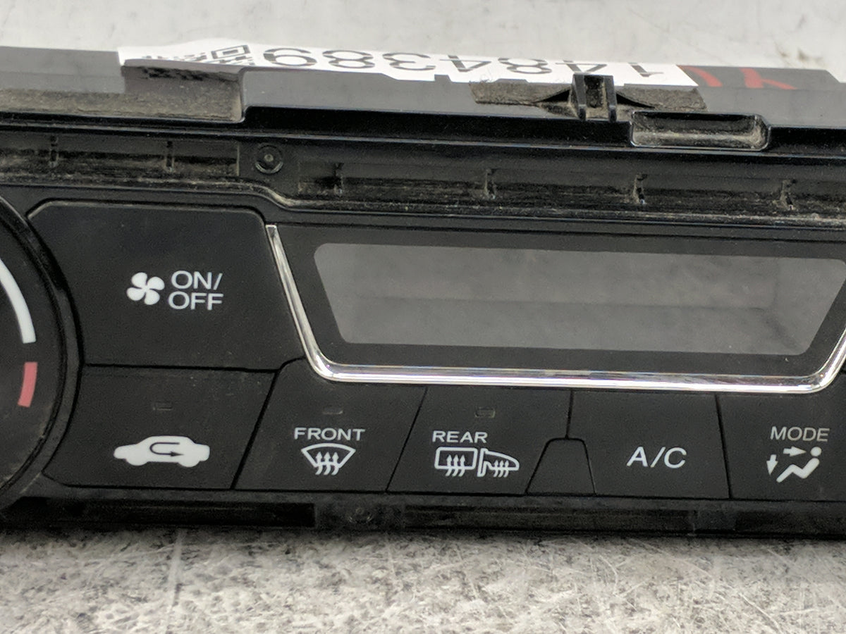 2013-2015 Honda Civic Climate Control Module Temperature AC/Heater Replacement P/N:C62 NH-587L SANWA2A057A Fits OEM Used Aut