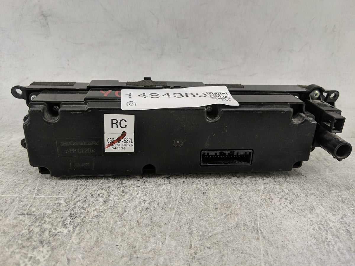 2013-2015 Honda Civic Climate Control Module Temperature AC/Heater Replacement P/N:C62 NH-587L SANWA2A057A Fits OEM Used Aut