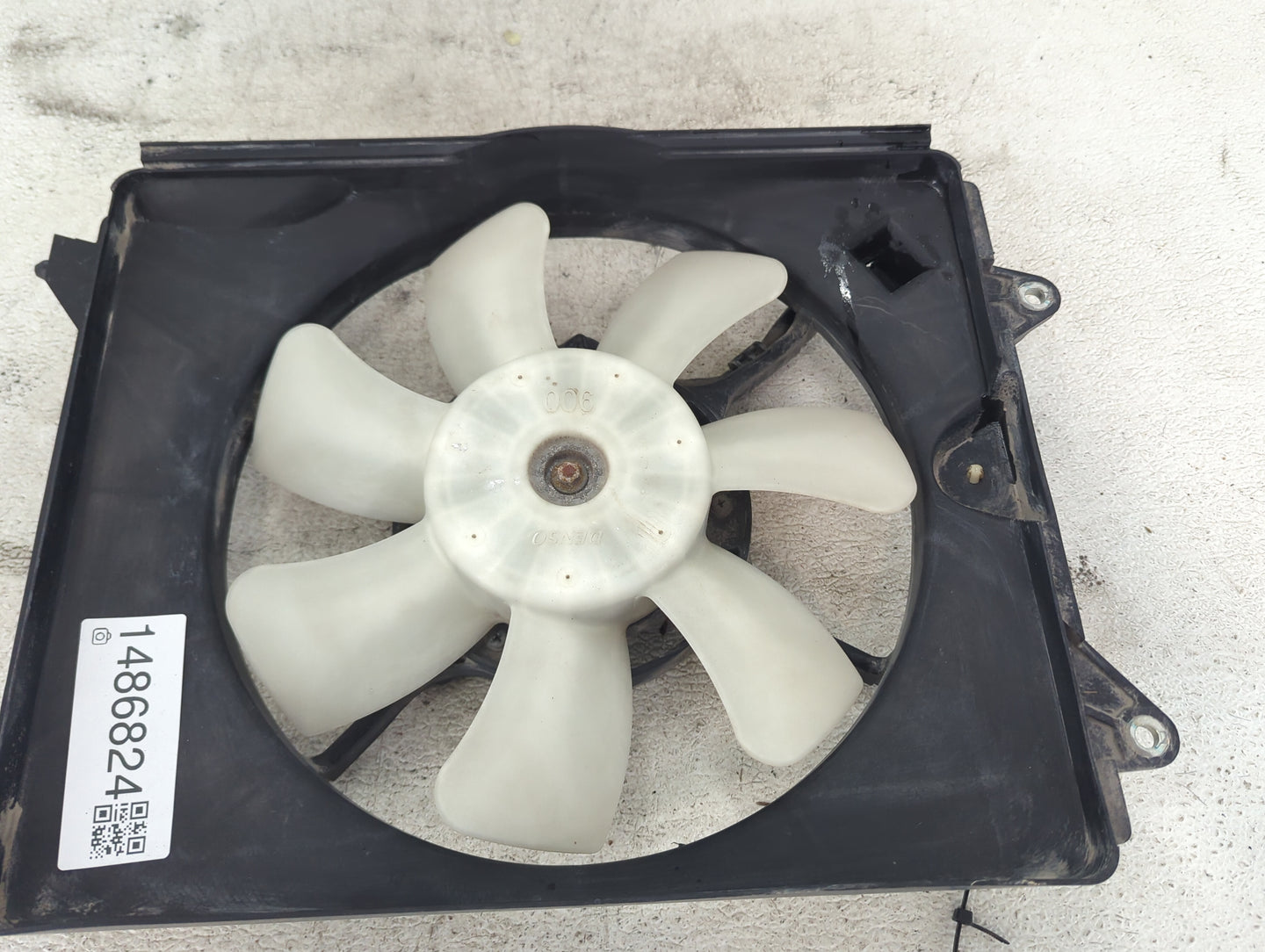 2014 Honda Civic Electric Radiator Cooling Fan Motor Assembly Fits OEM Used Auto Parts - Oemusedautoparts1.com