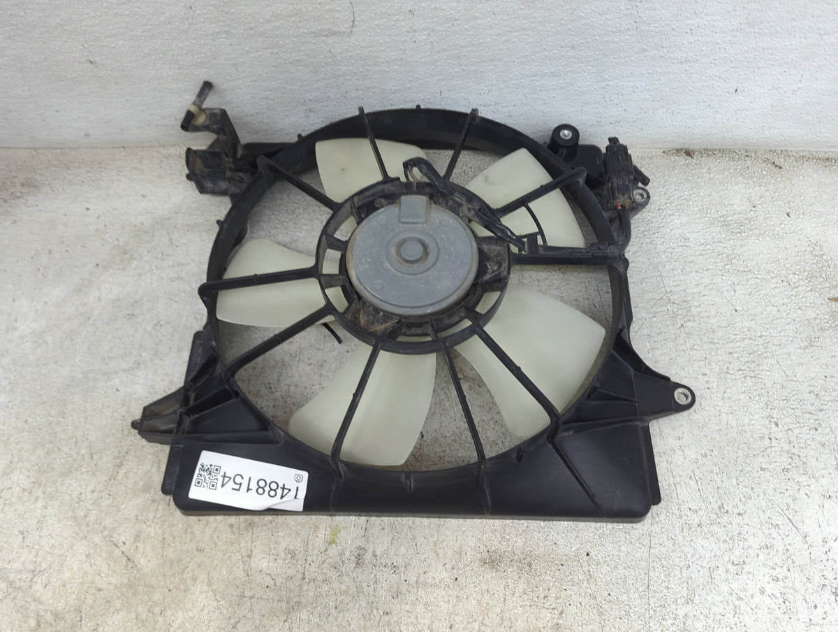 2014 Honda Civic Electric Radiator Cooling Fan Motor Assembly P/N:Y11308ECM950 Fits OEM Used Auto Parts - Oemusedautoparts1.